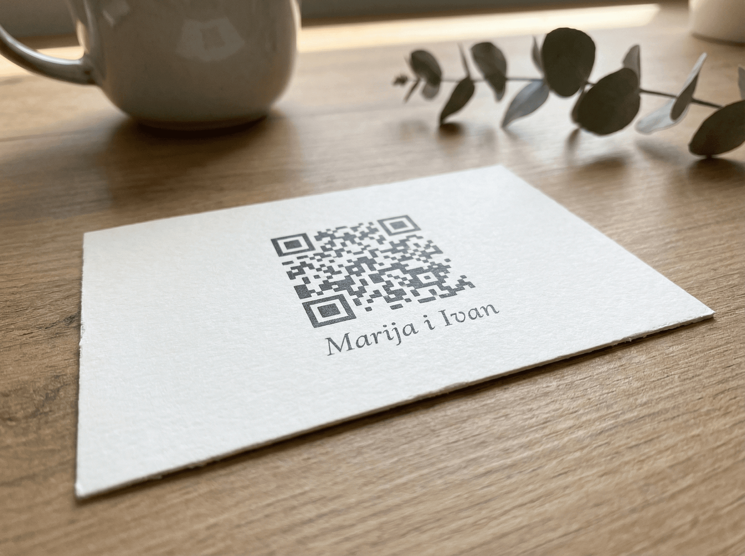 QR card